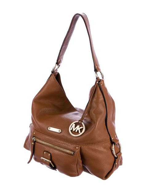 hsn michael kors hobo leather bag|Leather Hobo Bags .